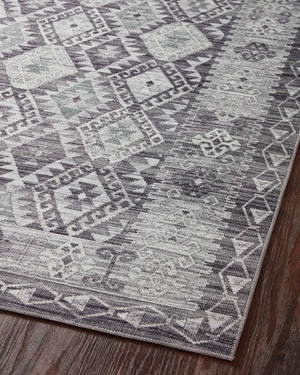 Zion Charcoal / Slate - Angled Corner on Wood (V)