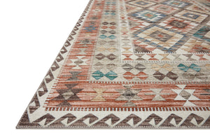 Zion Ivory / Multi - Rug Corner (H)