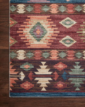 Zion Fiesta / Multi - Corner on Wood (V)