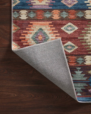 Zion Fiesta / Multi - Corner on Wood Flipped (V)