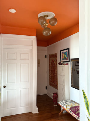 Zaley Semi Flush - Lifestyle [H1073604-AGB]