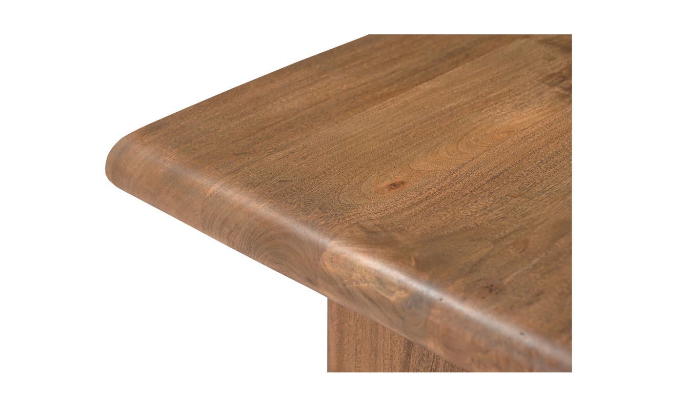 lifestyle view of Lila Coffee Table Brown luxury Coffee Table