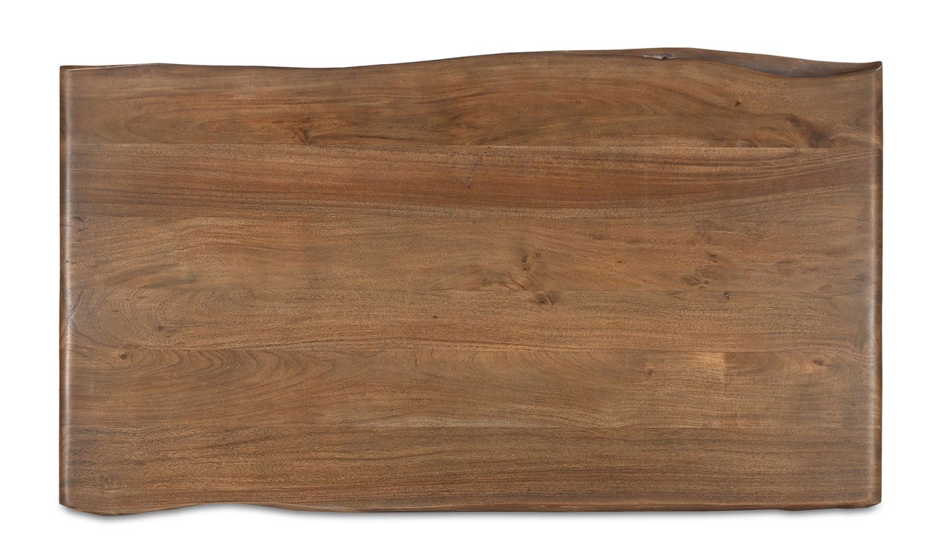 lifestyle view of Lila Coffee Table Brown luxury Coffee Table