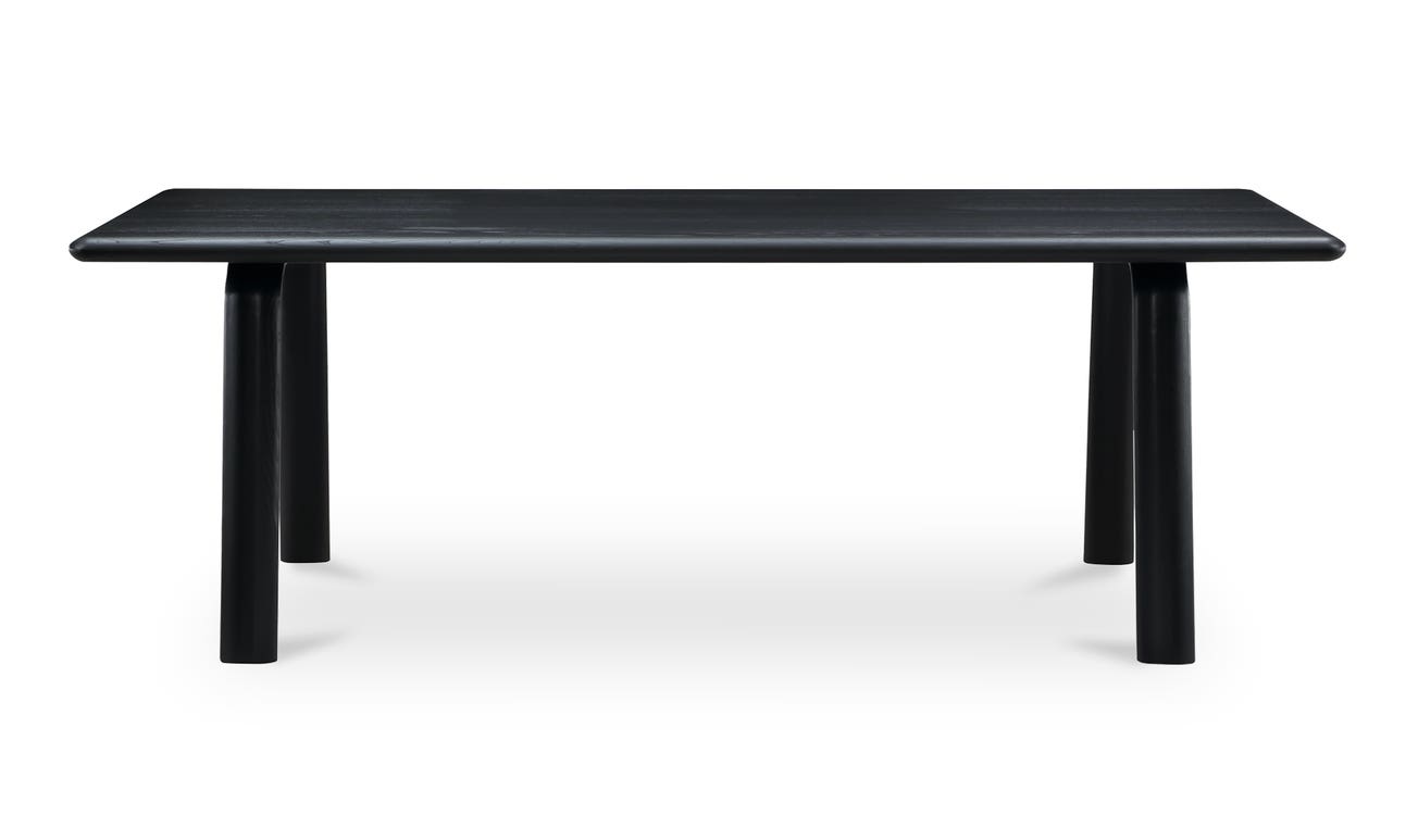 Malibu Dining Table Black Black