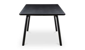 Malibu Dining Table Black Black