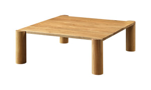 TABLE BASSE POST CHENE BLANC