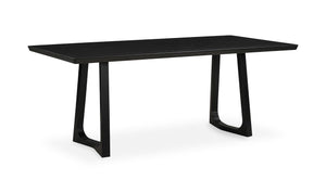 Silas Dining Table Black Ash