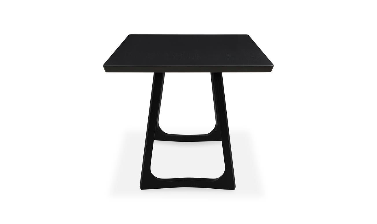 Silas Dining Table Black Ash