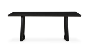 Silas Dining Table Black Ash