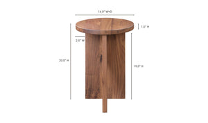 Grace Accent Table Walnut