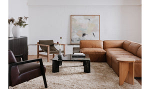 Grace Accent Table Natural Oak