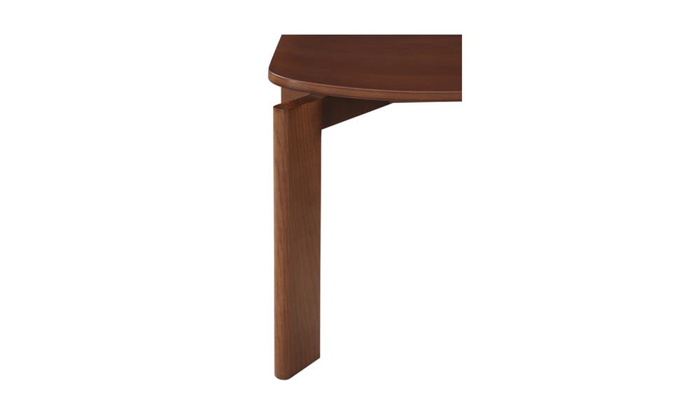lifestyle view of Daifuku Dining Chair Set Of Two Walnut Stained Ash luxury Chair