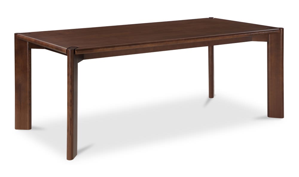 detail view of Daifuku Small Dining Table Brown luxury Kitchen & Dining Room Table