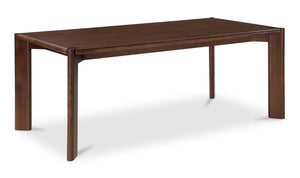 Daifuku Dining Table Walnut Stained Ash