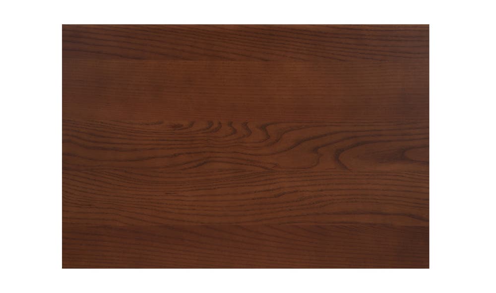 lifestyle view of Daifuku Dining Table Large Walnut Stained Ash luxury Kitchen & Dining Room Table
