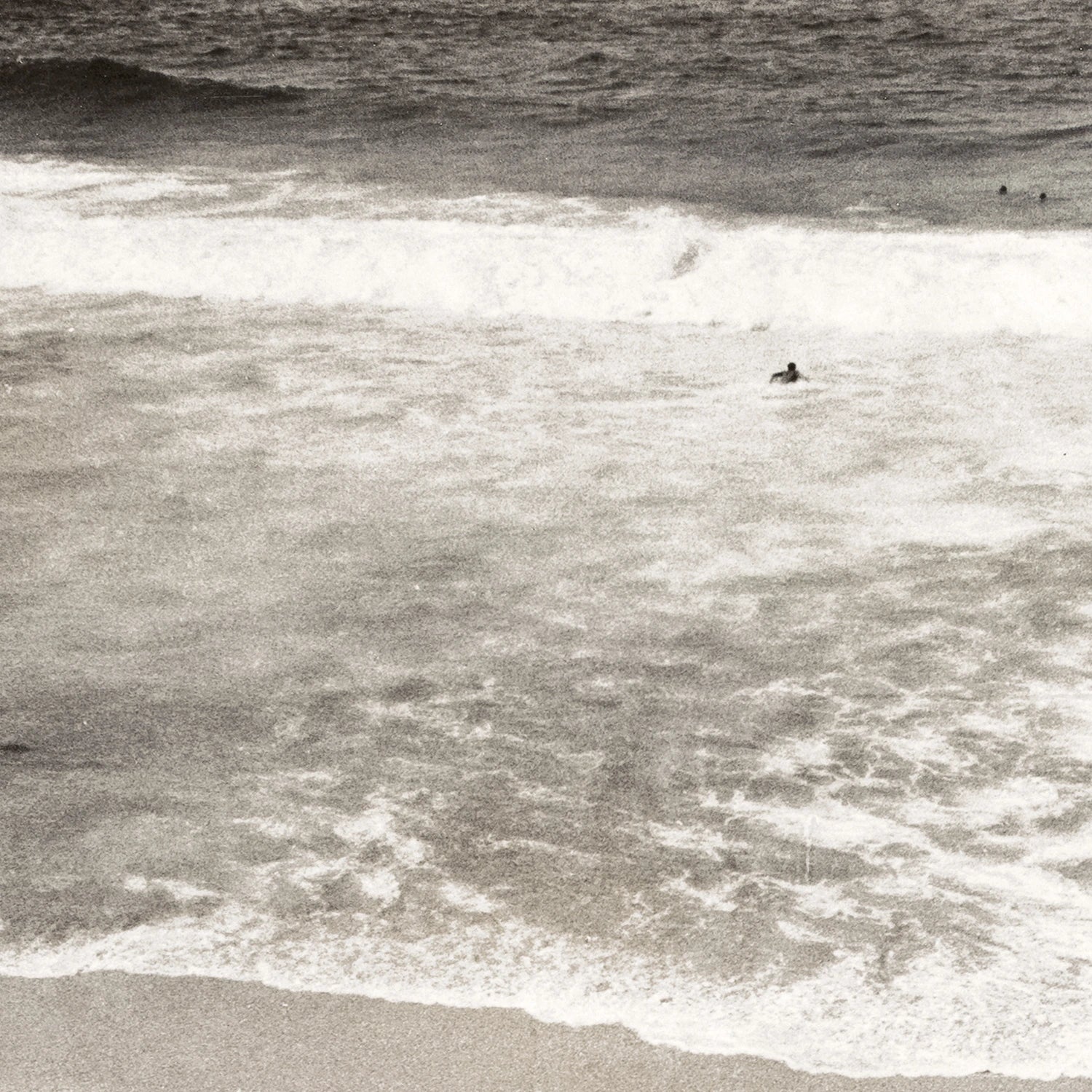 detail view of Bronte Beach C.1967 luxury Artwork