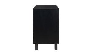 Ashton 3 Drawer Chest Black