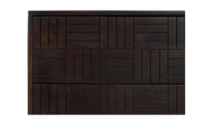 Denman 3 Drawer Chest Dark Brown