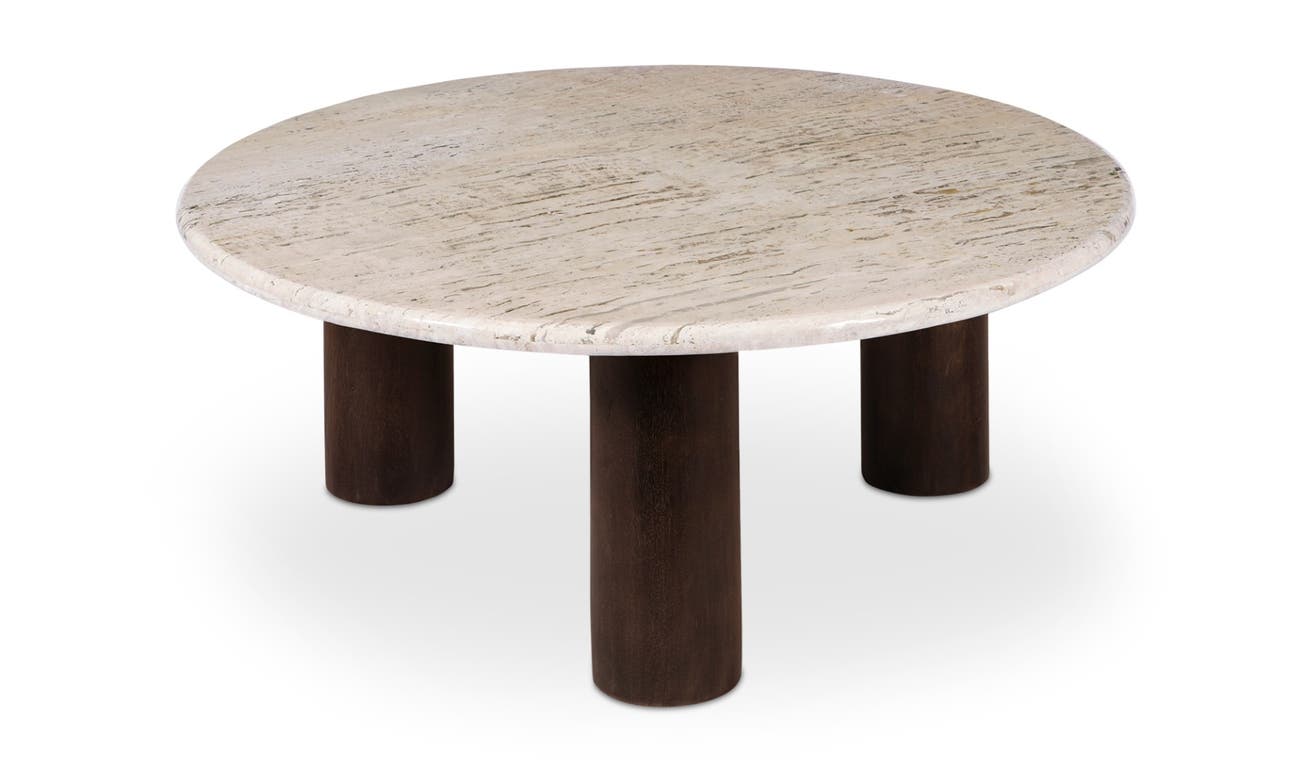 Landon Coffee Table Beige Travertine