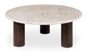 Landon Coffee Table Beige Travertine