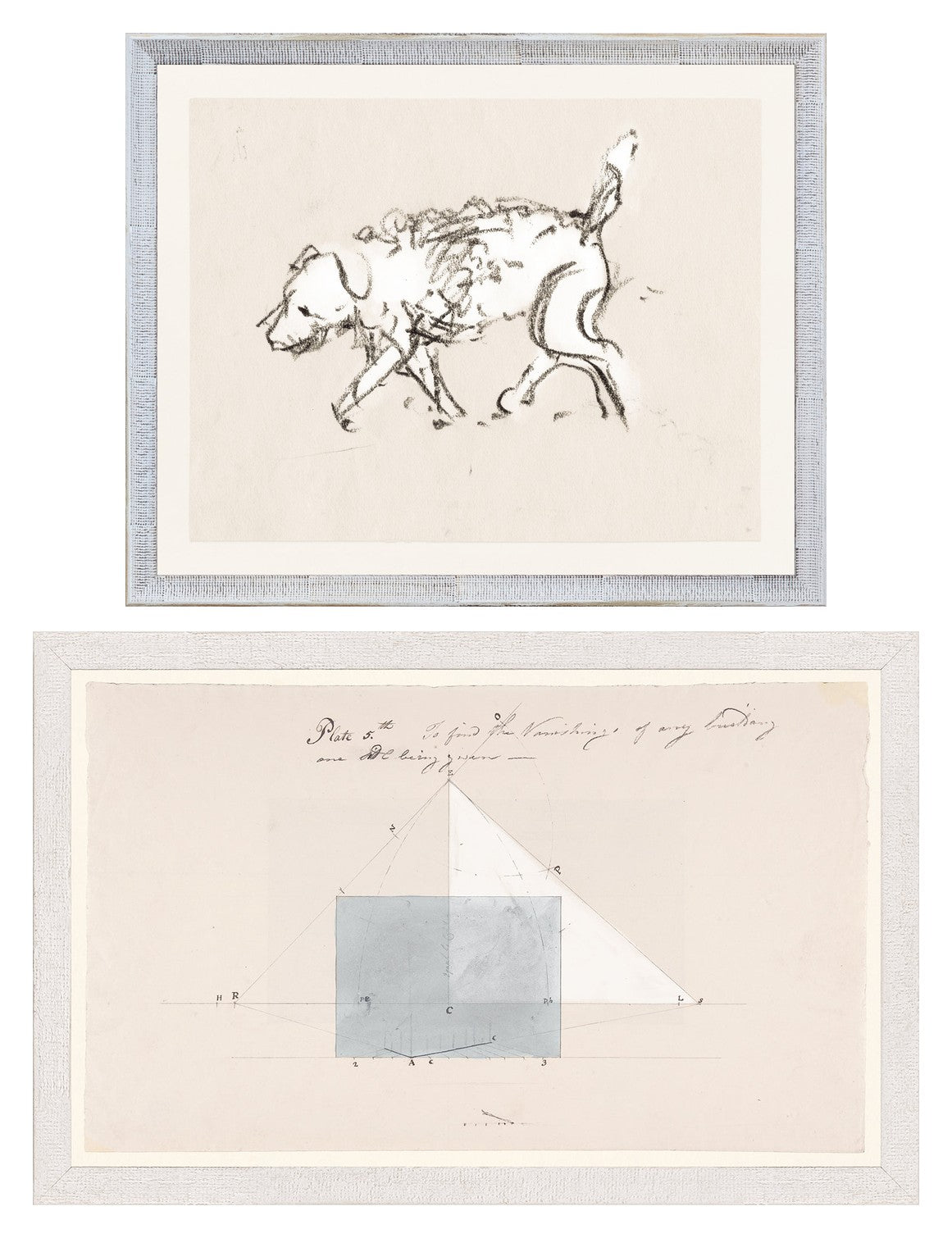 Collection 08 Vintage Sketch Studies Pair Bundle