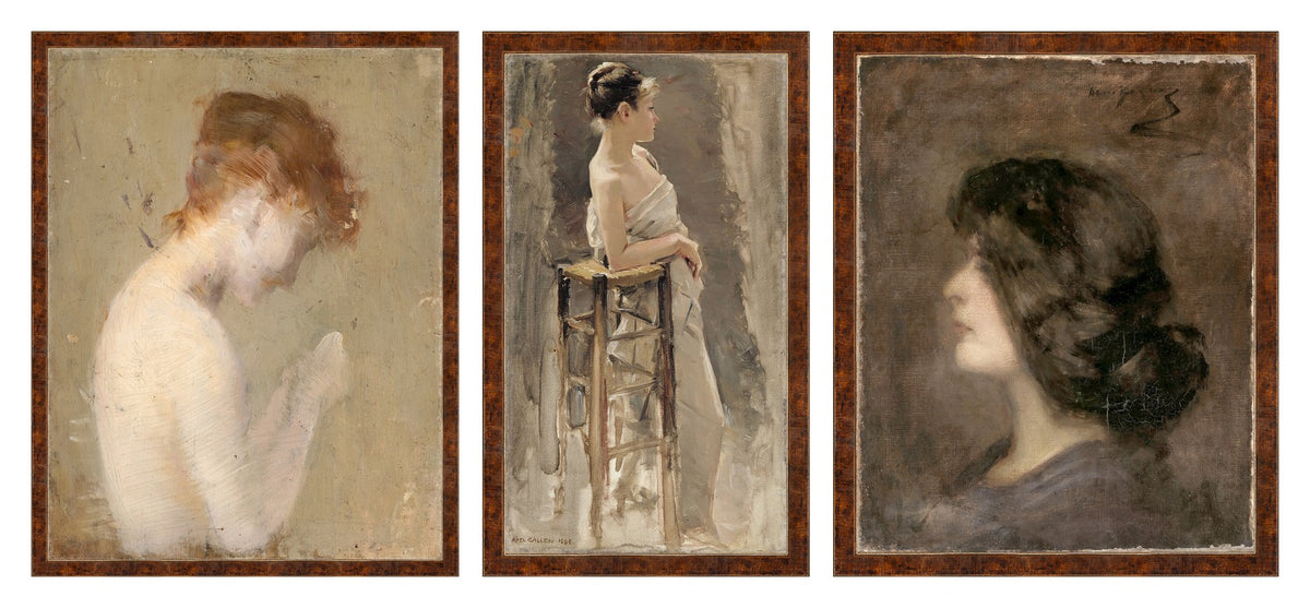 Collection 23 Vintage Portraits Trio Bundle