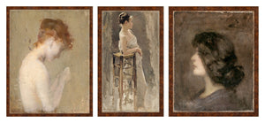 Collection 23 Vintage Portraits Trio Bundle