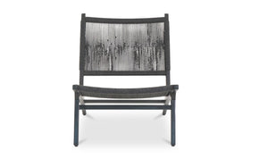 Palma Outdoor Lounge Chair Black