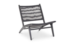 Palma Outdoor Lounge Chair Black