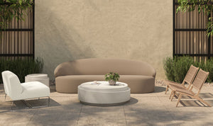 angle view of Cove Outdoor Sofa luxury Chair