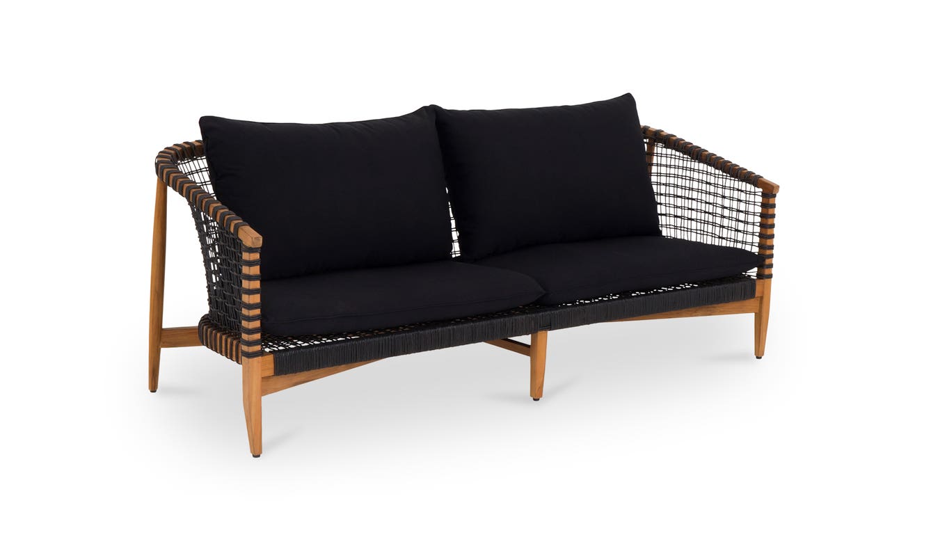 detail view of Kuna Outdoor Sofa Black luxury Chair