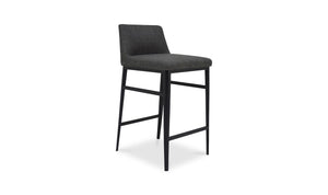 Baron Counter Stool Charcoal Grey