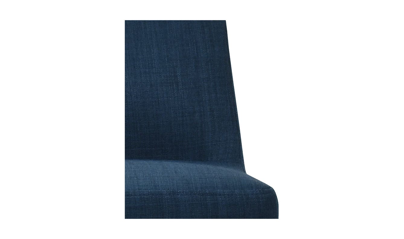 lifestyle view of Baron Counter Stool Blue luxury Chair