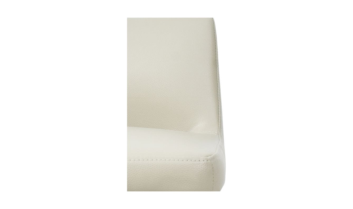 lifestyle view of Baron Counter Stool Beige luxury Chair