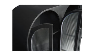lifestyle view of Salone Cabinet Black luxury Buffets & Sideboard