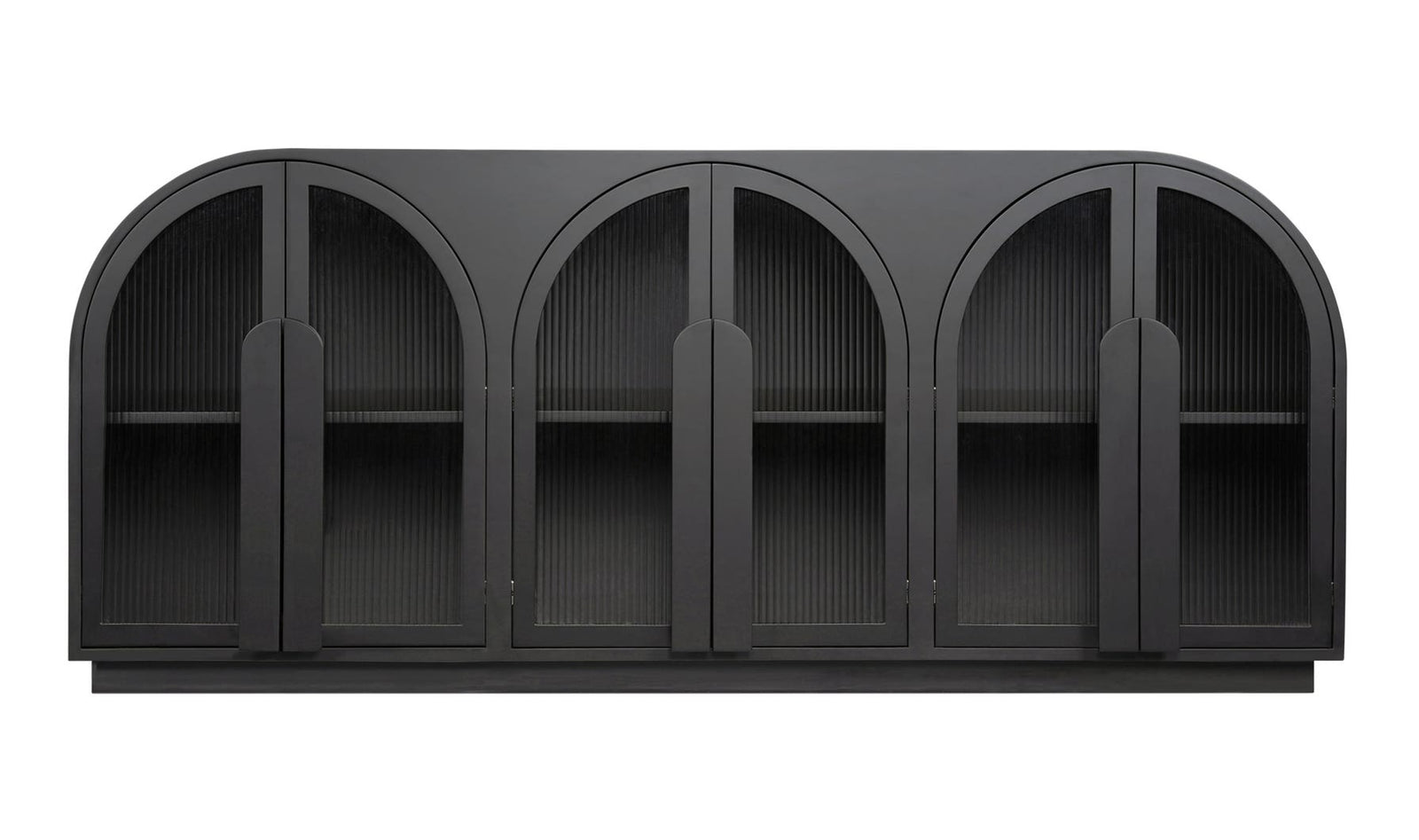 front view of Salone Sideboard Black luxury Buffets & Sideboard
