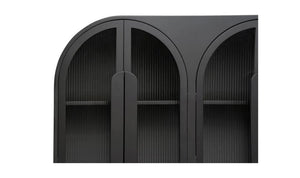 lifestyle view of Salone Sideboard Black luxury Buffets & Sideboard
