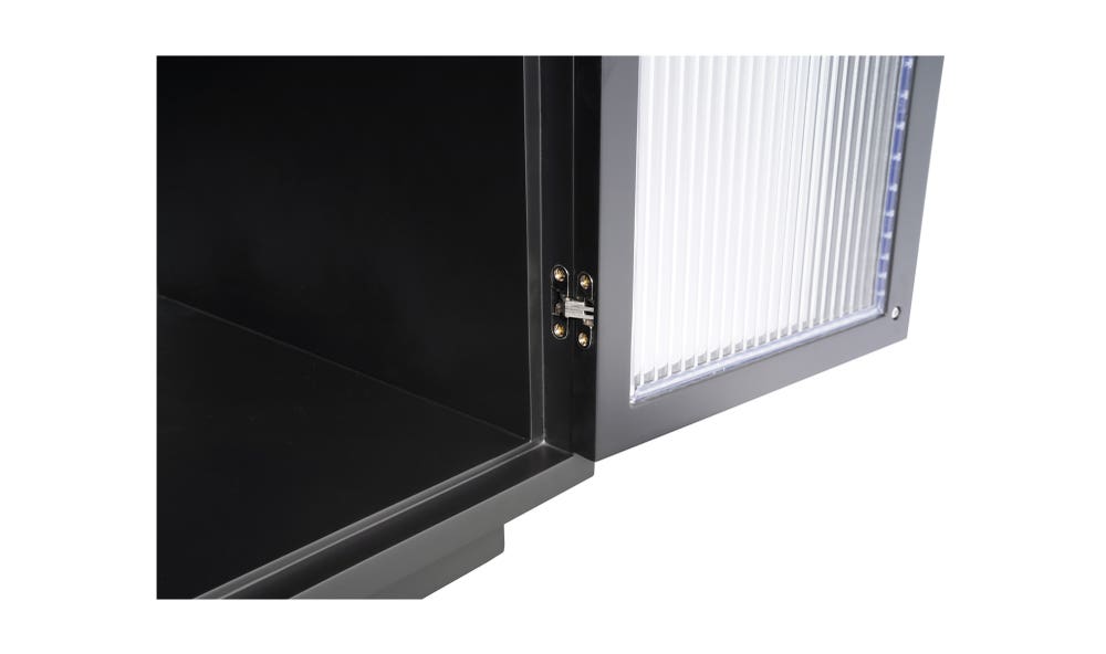 lifestyle view of Salone Sideboard Black luxury Buffets & Sideboard