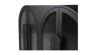 lifestyle view of Salone Sideboard Black luxury Buffets & Sideboard