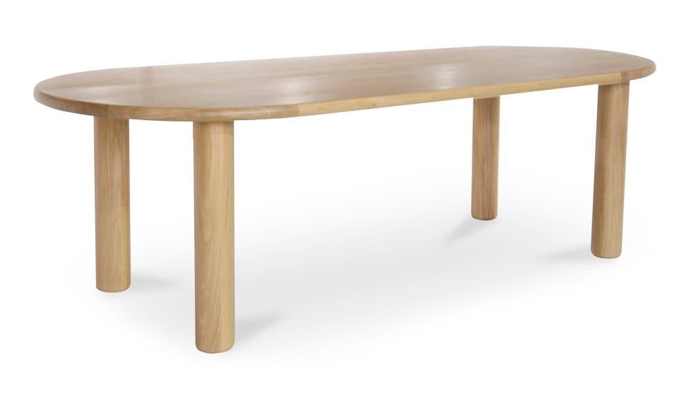 detail view of Milo Small Dining Table Oak luxury Table