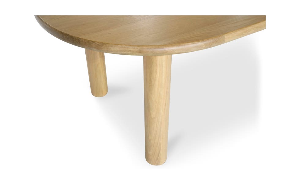 lifestyle view of Milo Small Dining Table Oak luxury Table