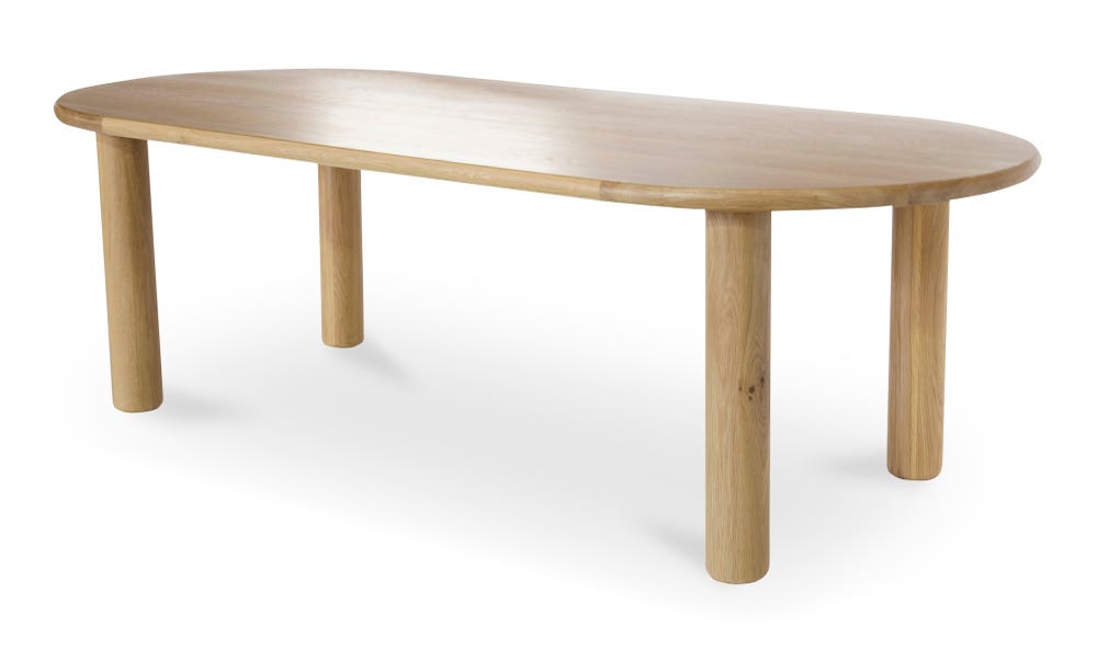 lifestyle view of Milo Small Dining Table Oak luxury Table