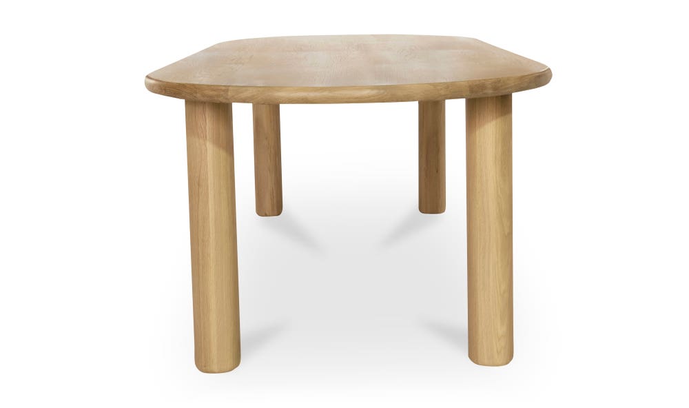 lifestyle view of Milo Large Dining Table Oak luxury Table