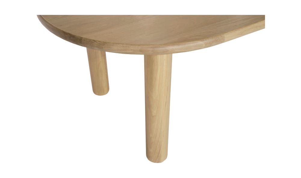 lifestyle view of Milo Large Dining Table Oak luxury Table
