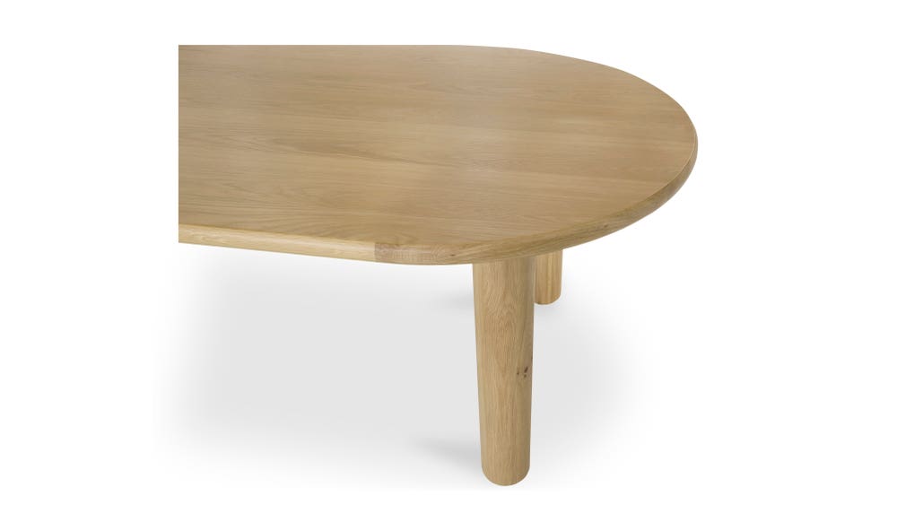 lifestyle view of Milo Large Dining Table Oak luxury Table
