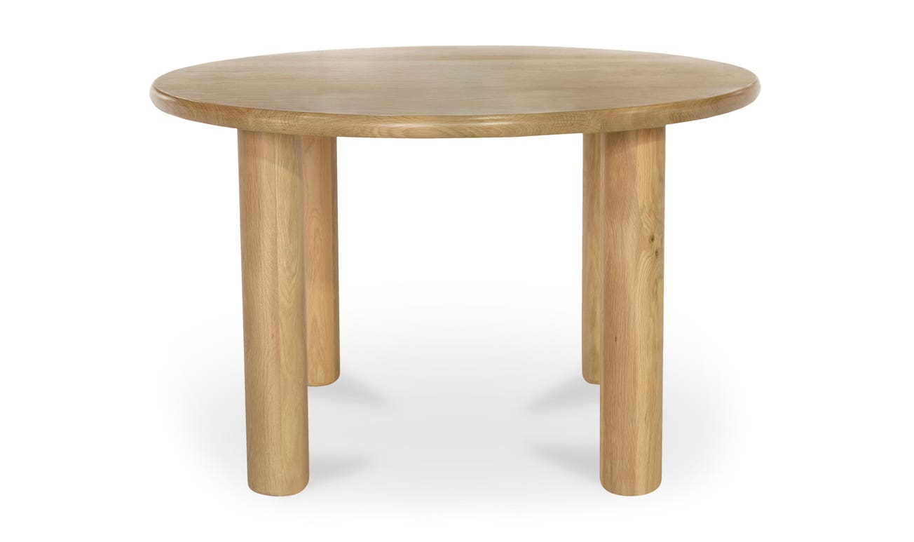 Milo Round Dining Table Oak