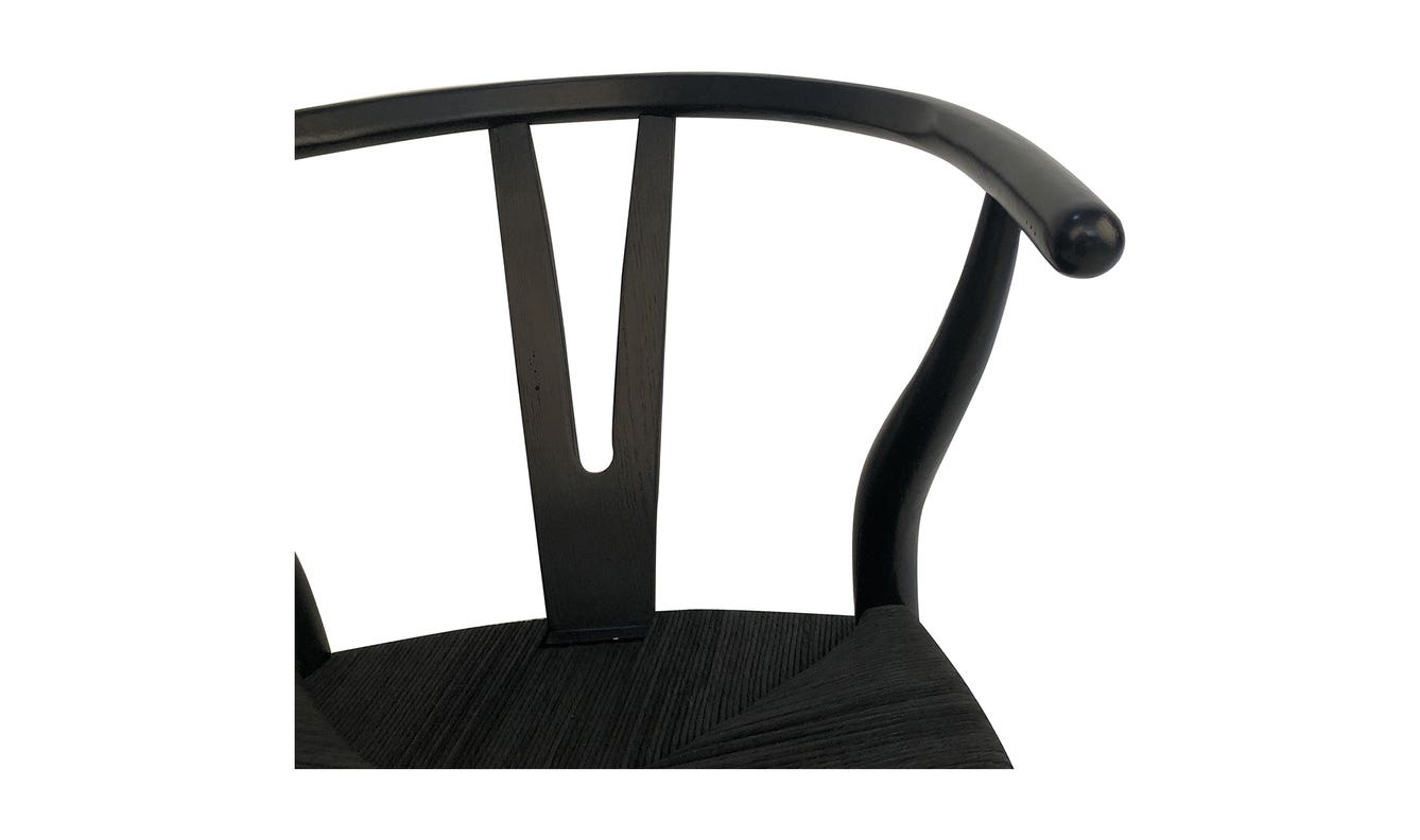 lifestyle view of Ventana Dining Chair Black - Set Of Two luxury Chair