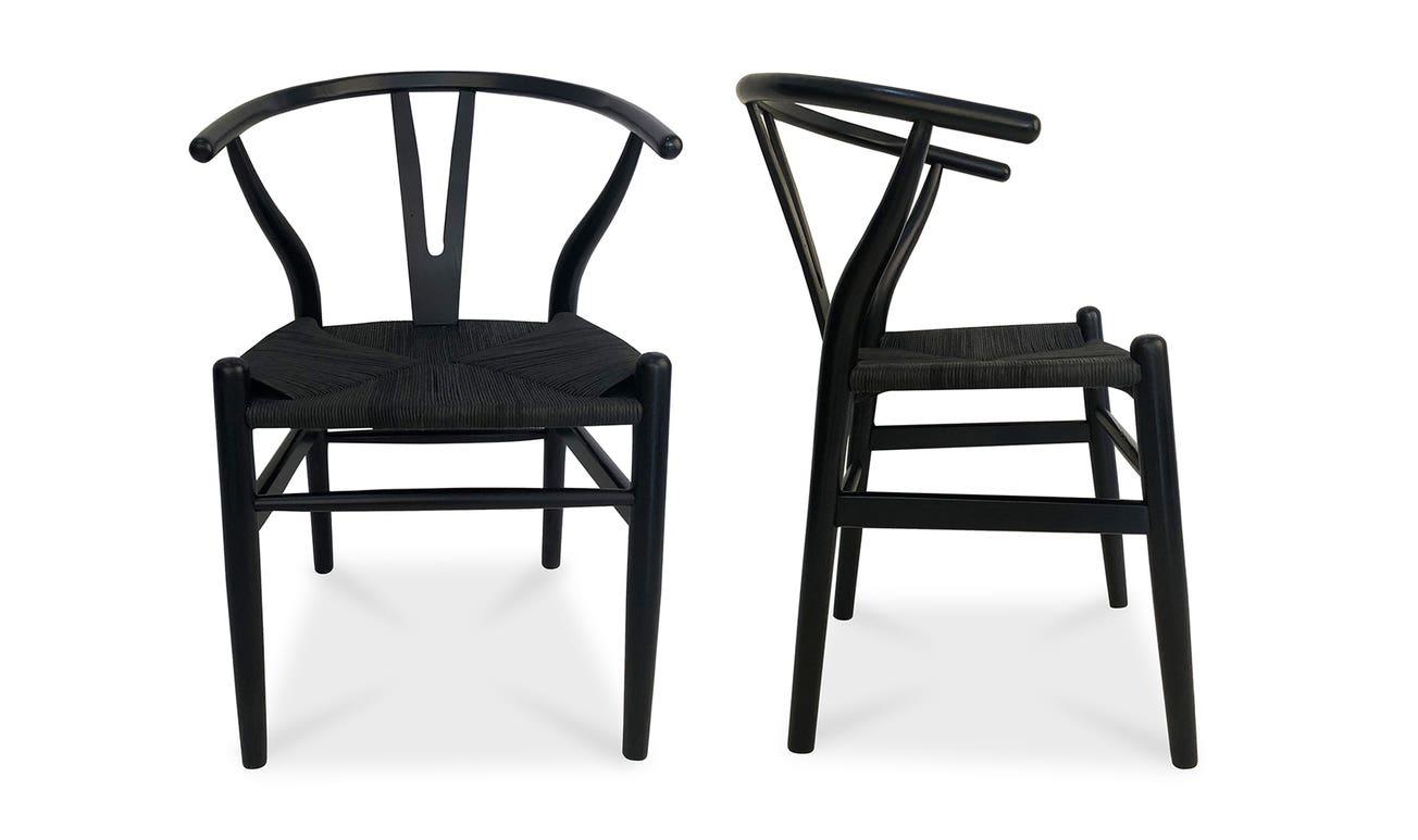 Ventana Dining Chair Black