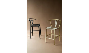 Ventana Counter Stool Black