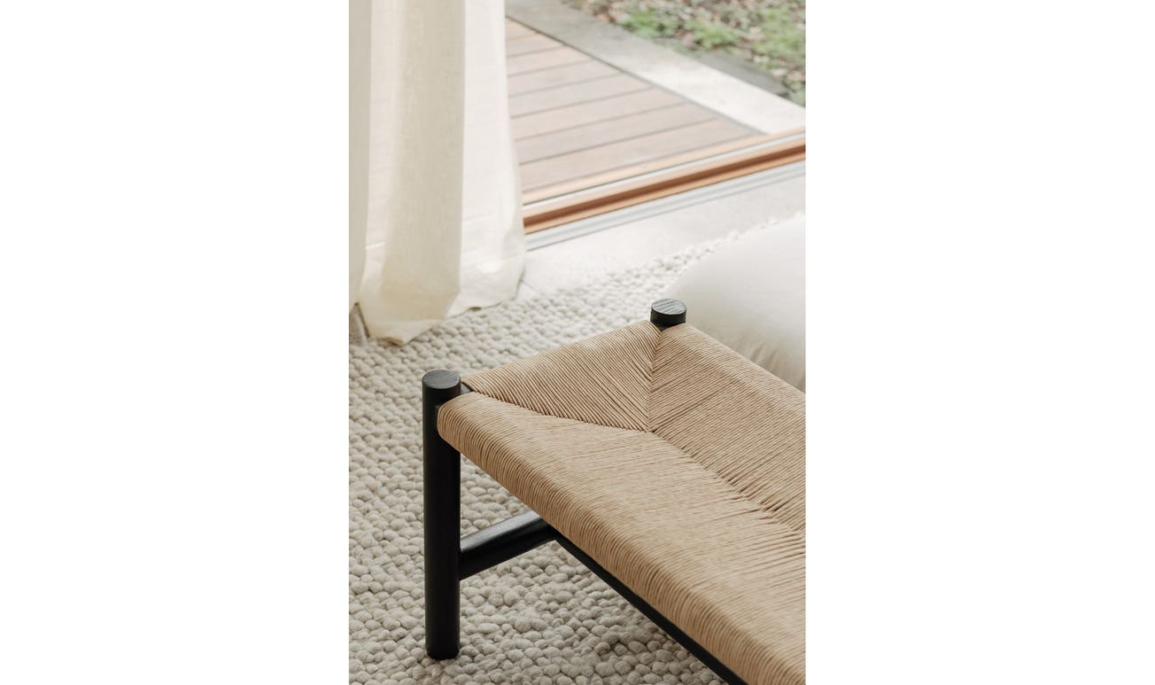 Hawthorn Bench Small Black